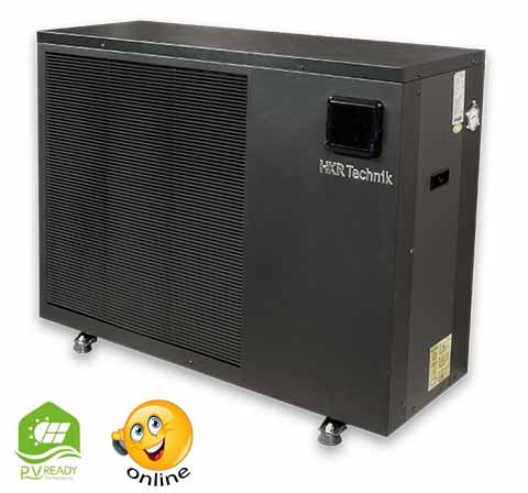 Freibadwärmepumpe HKR Black Line SI Full Inverter